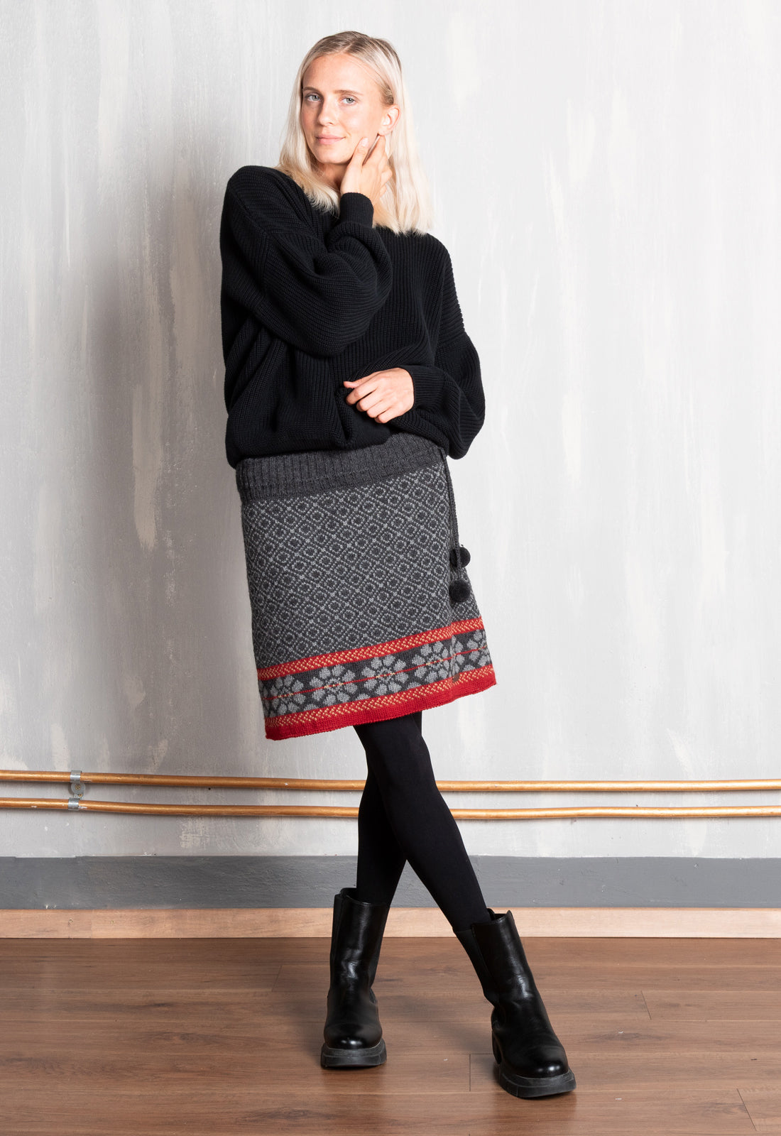 Aarav Skirt Strickrock