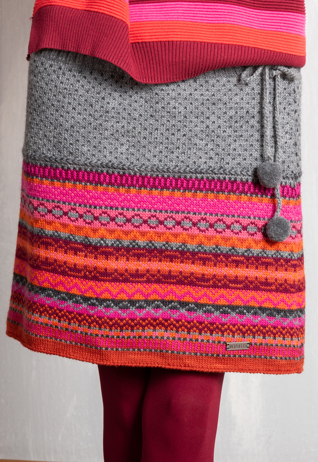 Alisaa Skirt Strickrock aus 100% Naturwolle