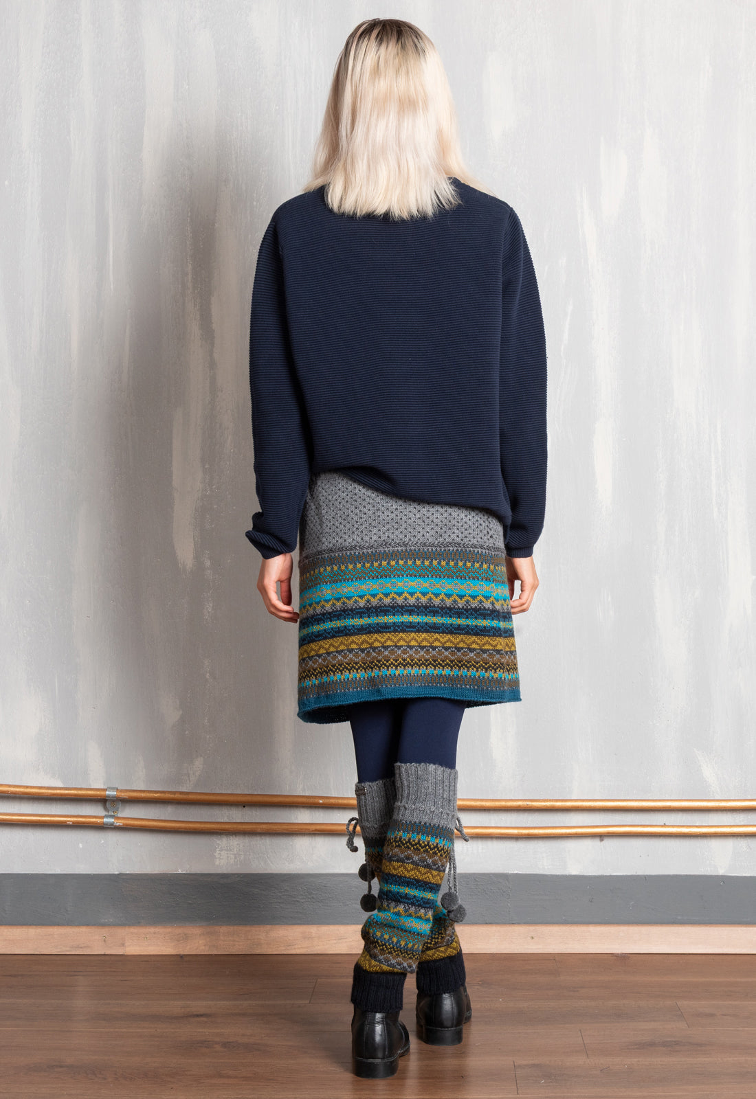 Alisaa Skirt Strickrock aus 100% Naturwolle
