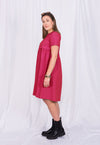 A-Linien Kleid mit T-Shirtärmeln - CD01S23
