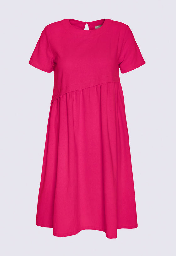 A-Linien Kleid mit T-Shirtärmeln - CD01S23