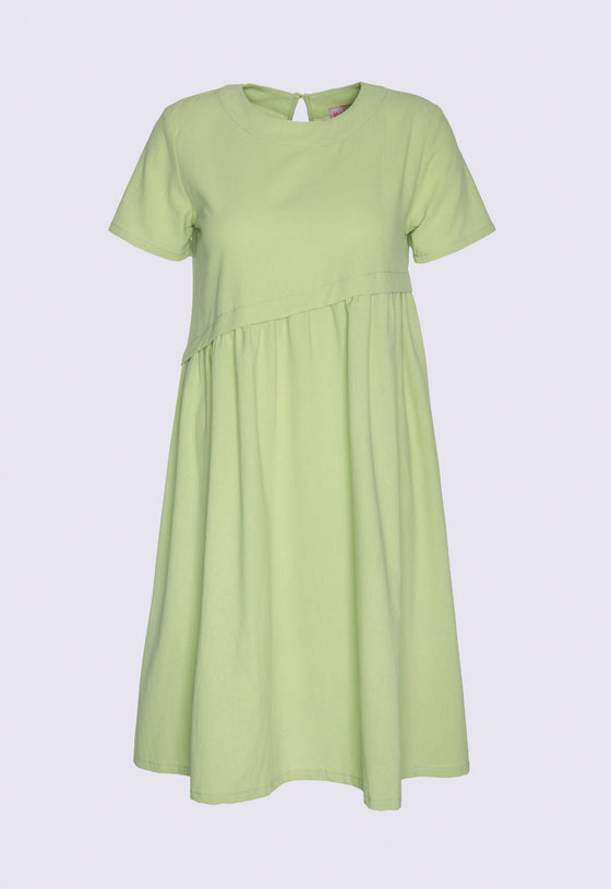 A-Linien Kleid mit T-Shirtärmeln - CD01S23