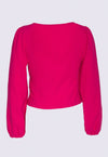 Wickelbluse mit weiten Ärmeln - CT05S23