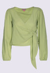 Wickelbluse mit weiten Ärmeln - CT05S23