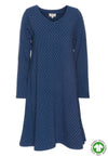 Kleid mit langen Ärmeln - GOTS zertifiziert - GD01W23
