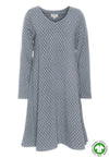 Kleid mit langen Ärmeln - GOTS zertifiziert - GD01W23