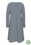 Kleid mit langen Ärmeln - GOTS zertifiziert - GD01W23