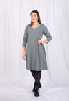 Kleid mit langen Ärmeln - GOTS zertifiziert - GD01W23