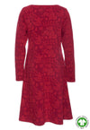 Kleid mit langen Ärmeln - GOTS zertifiziert - GD01W23