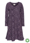 Kleid mit langen Ärmeln - GOTS zertifiziert - GD01W23