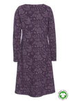 Kleid mit langen Ärmeln - GOTS zertifiziert - GD01W23