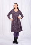 Kleid mit langen Ärmeln - GOTS zertifiziert - GD01W23