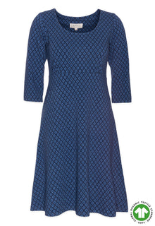 Halbarmkleid mit Skater-Schnitt - GOTS zertifiziert - GD02W23