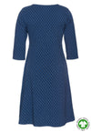 Halbarmkleid mit Skater-Schnitt - GOTS zertifiziert - GD02W23