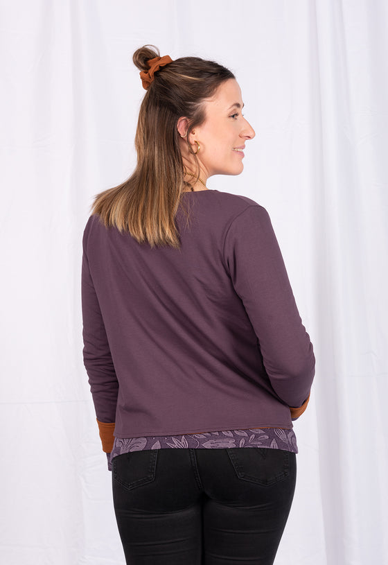Wendejacke mit schmalen Ärmeln - GOTS zertifiziert - GJ01W23