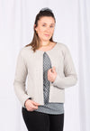 Wendejacke mit offener Front - GOTS zertifiziert - GJ02W23