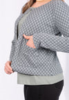 Wendejacke mit offener Front - GOTS zertifiziert - GJ02W23