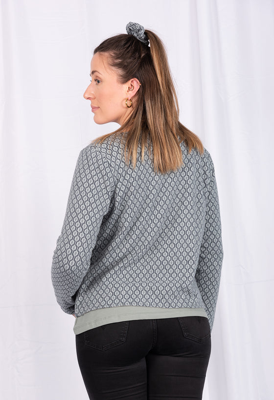 Wendejacke mit offener Front - GOTS zertifiziert - GJ02W23
