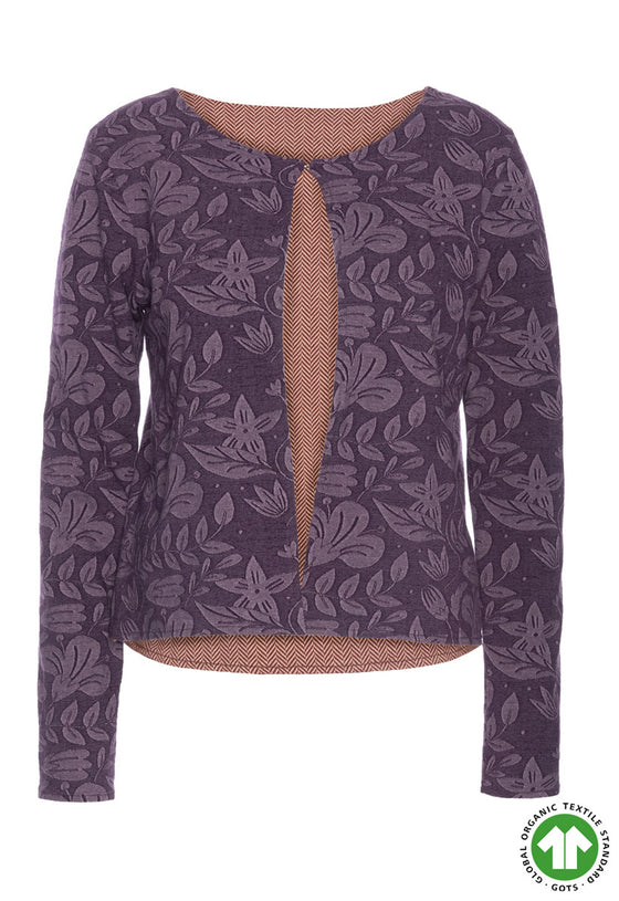 Wendejacke mit offener Front - GOTS zertifiziert - GJ02W23