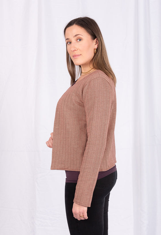 Wendejacke mit offener Front - GOTS zertifiziert - GJ02W23