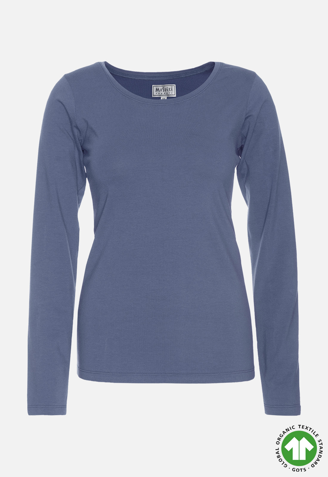 GT01W00 – Figurbetontes Langarmshirt aus GOTS Bio-Baumwolle