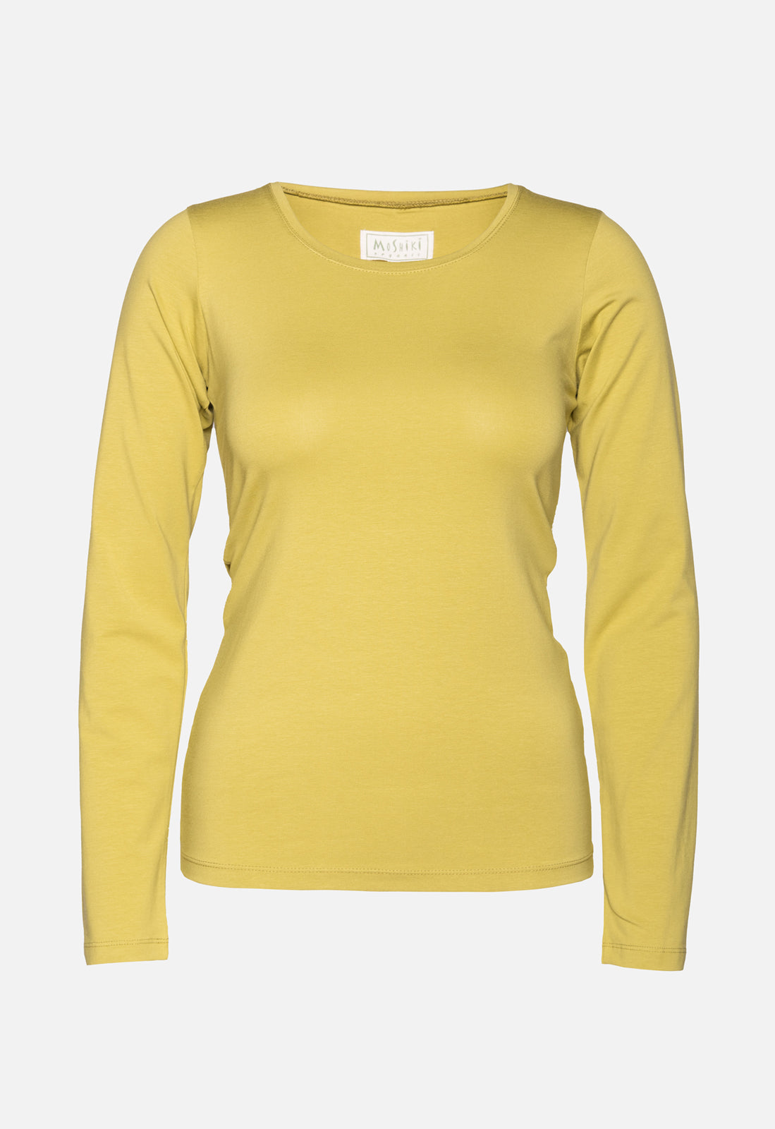 GT01W00 – Figurbetontes Langarmshirt aus GOTS Bio-Baumwolle
