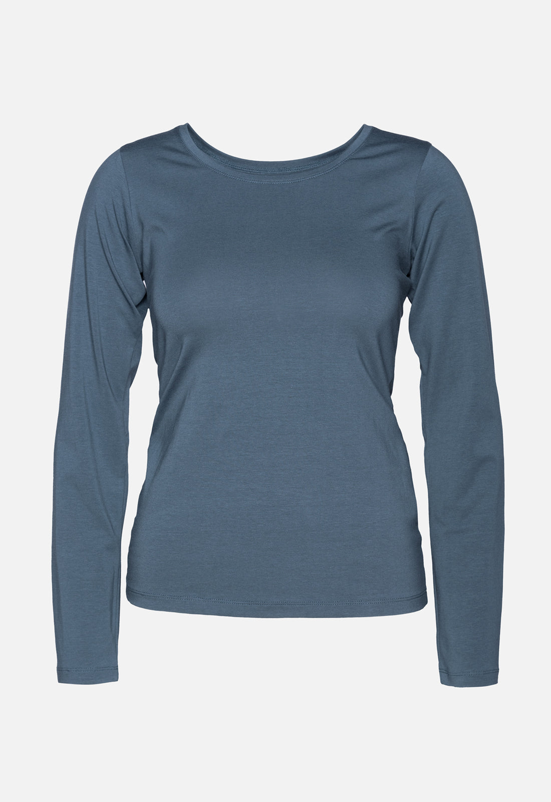 GT01W00 – Figurbetontes Langarmshirt aus GOTS Bio-Baumwolle
