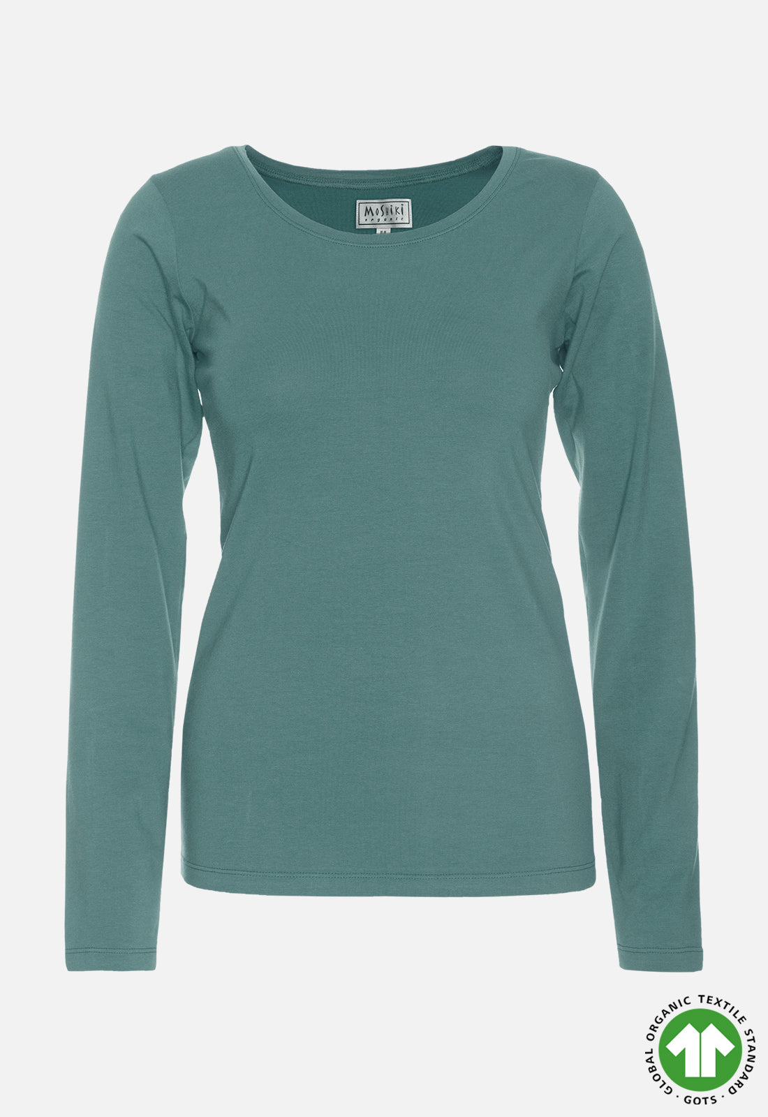 GT01W00 – Figurbetontes Langarmshirt aus GOTS Bio-Baumwolle