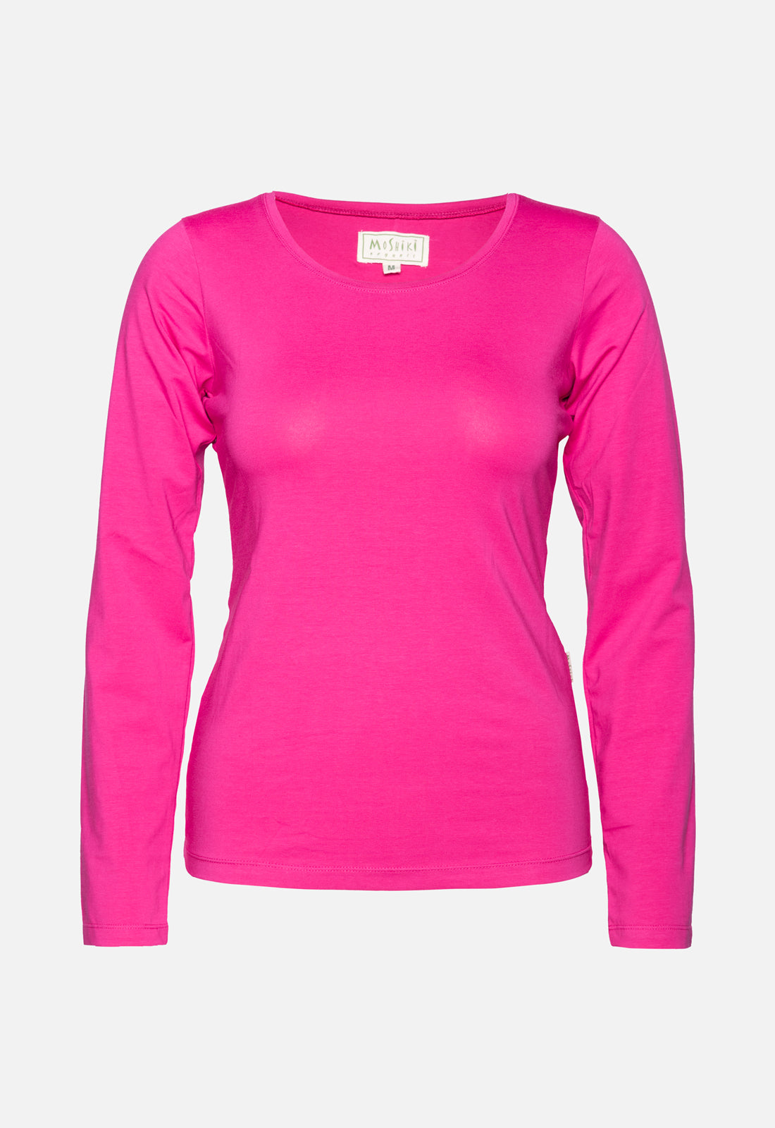 GT01W00 – Figurbetontes Langarmshirt aus GOTS Bio-Baumwolle