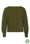 Stylisches Crop Top mit V-Ausschnitt - GOTS zertifiziert - GT02W23