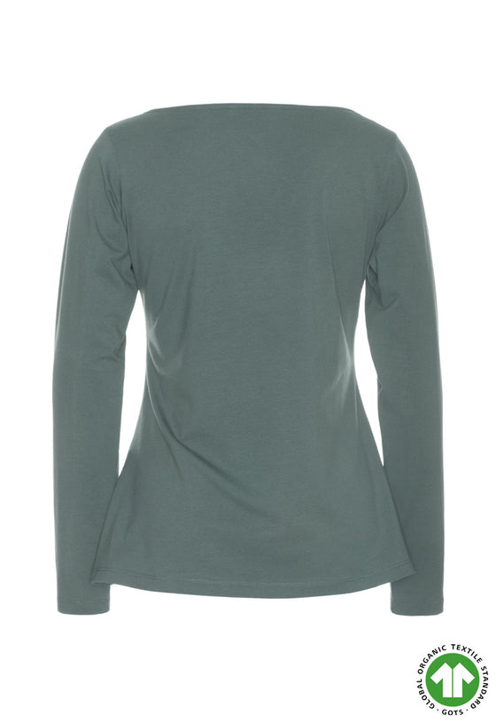Longsleeve mit A-Linie - GOTS zertifiziert - GT03W23