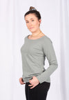 Longsleeve mit A-Linie - GOTS zertifiziert - GT03W23