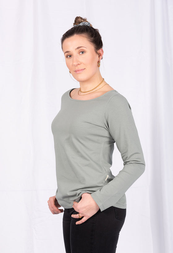 Longsleeve mit A-Linie - GOTS zertifiziert - GT03W23
