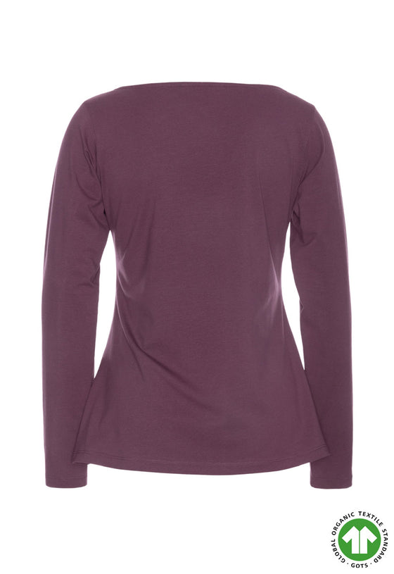 Longsleeve mit A-Linie - GOTS zertifiziert - GT03W23