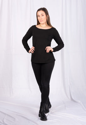 Longsleeve mit A-Linie - GOTS zertifiziert - GT03W23