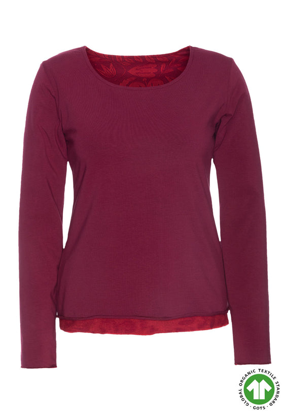 Beidseitig tragbares Longsleeve - GOTS zertifiziert - GT04W23