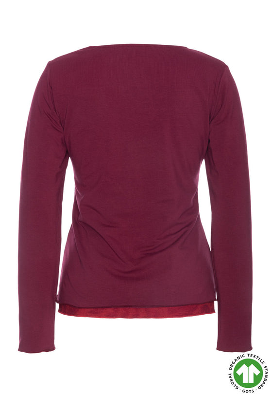 Beidseitig tragbares Longsleeve - GOTS zertifiziert - GT04W23