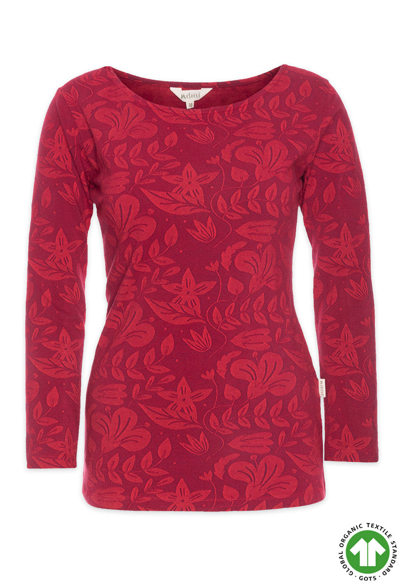 Tight longsleeve top - GOTS certified - GT05W23