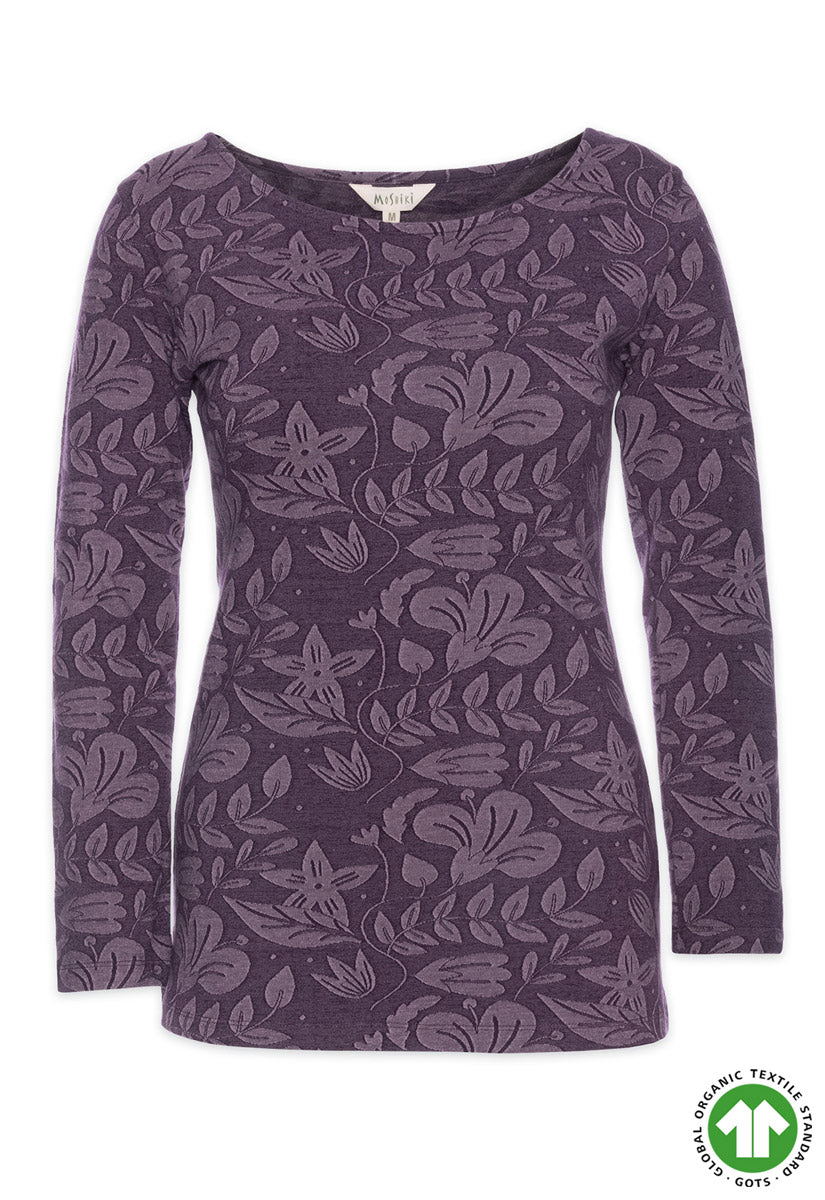 Tight longsleeve top - GOTS certified - GT05W23