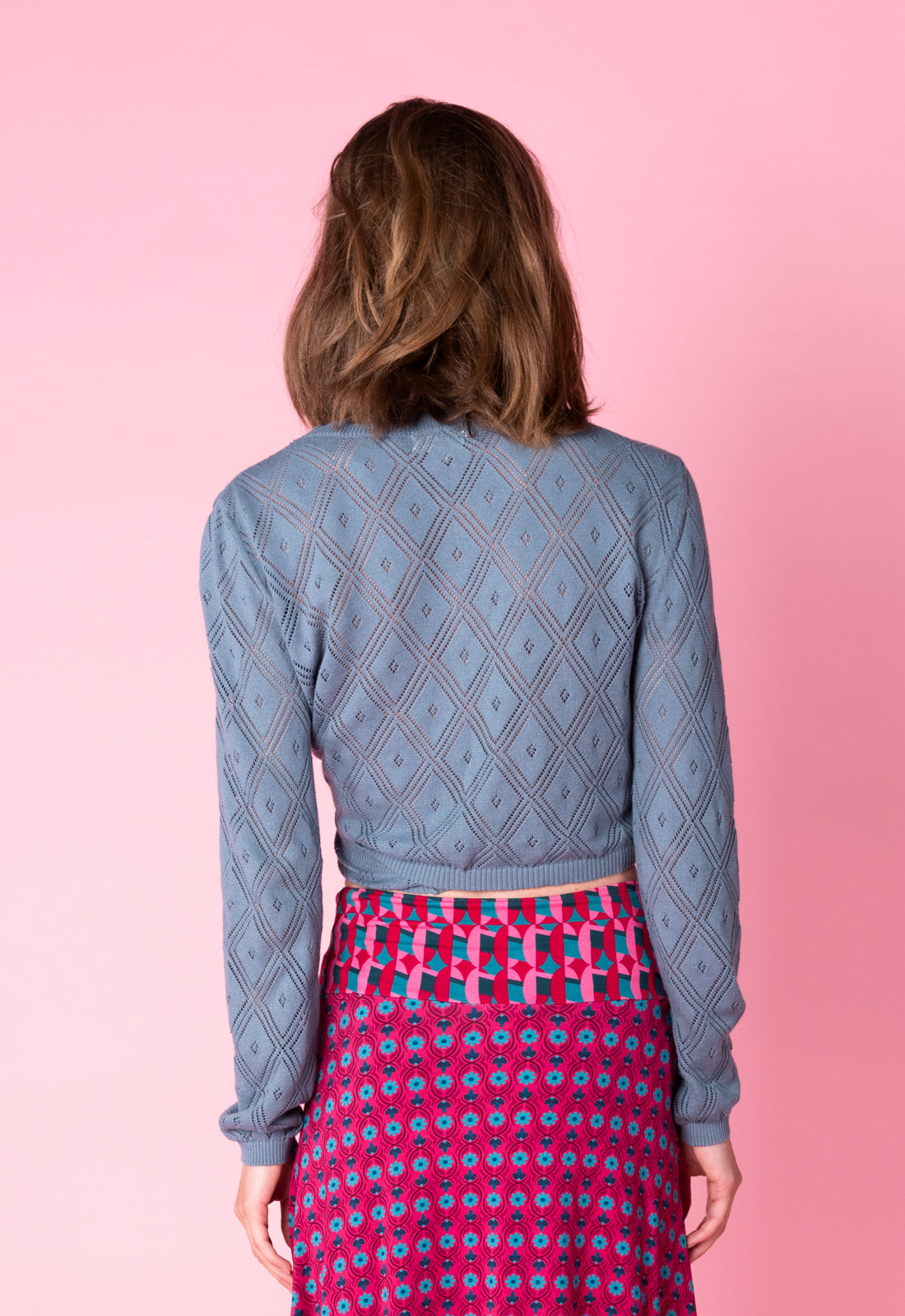 Janani Ajour-Strickjacke GOTS-Zertifiziert