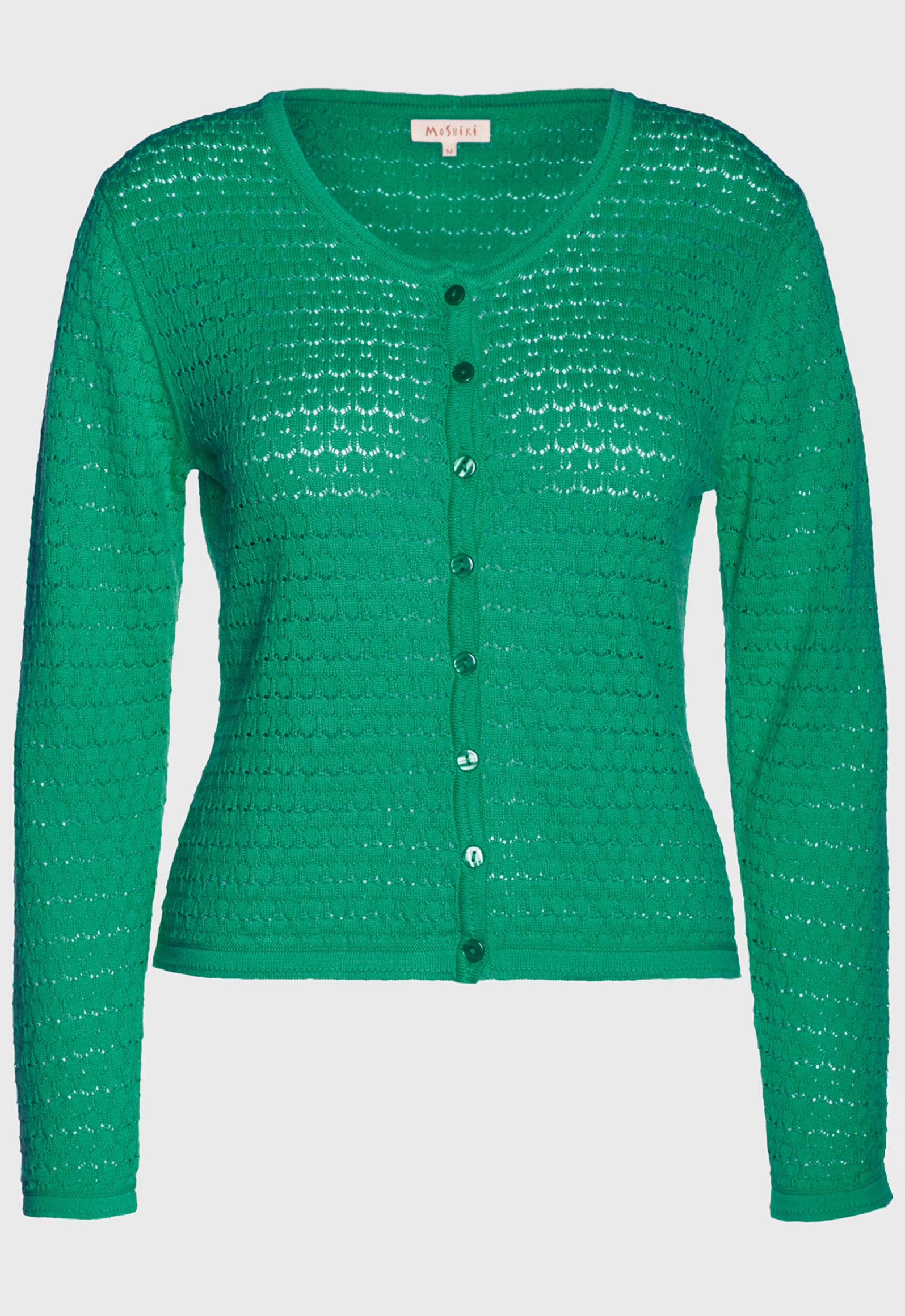 Nalina Strickjacke – Figurnahe Jacke aus Bio-Baumwolle