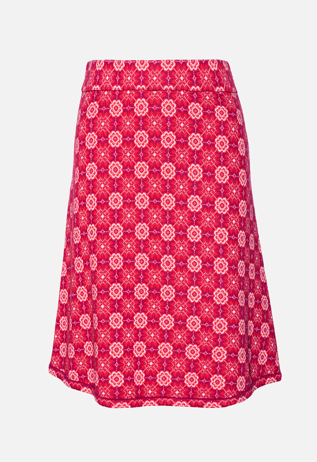 Nandala Skirt – A-Linien-Rock mit Blumenmuster – GOTS-zertifiziert