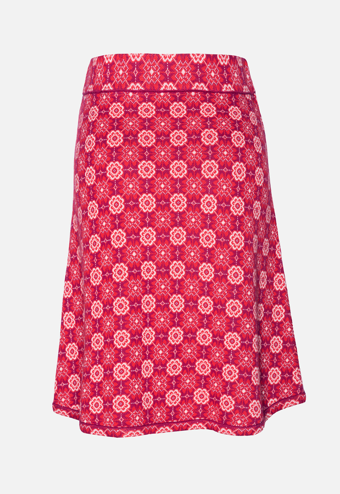 Nandala Skirt – A-Linien-Rock mit Blumenmuster – GOTS-zertifiziert