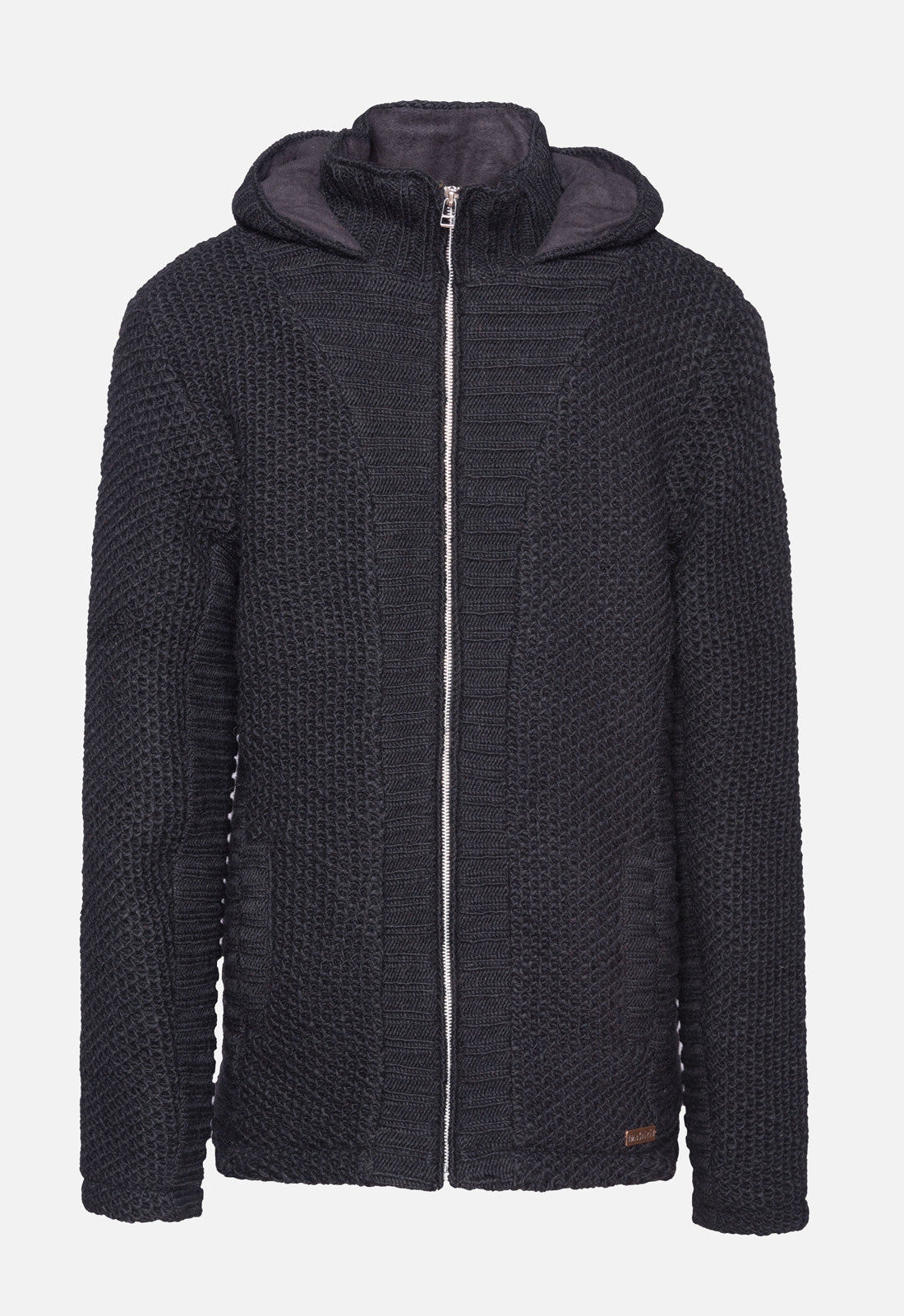 Niri Jacket Men – Handgefertigte Wolljacke mit Bio-Fleecefutter