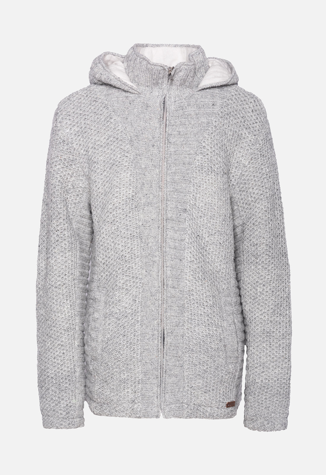 Niri Jacket Men – Handgefertigte Wolljacke mit Bio-Fleecefutter