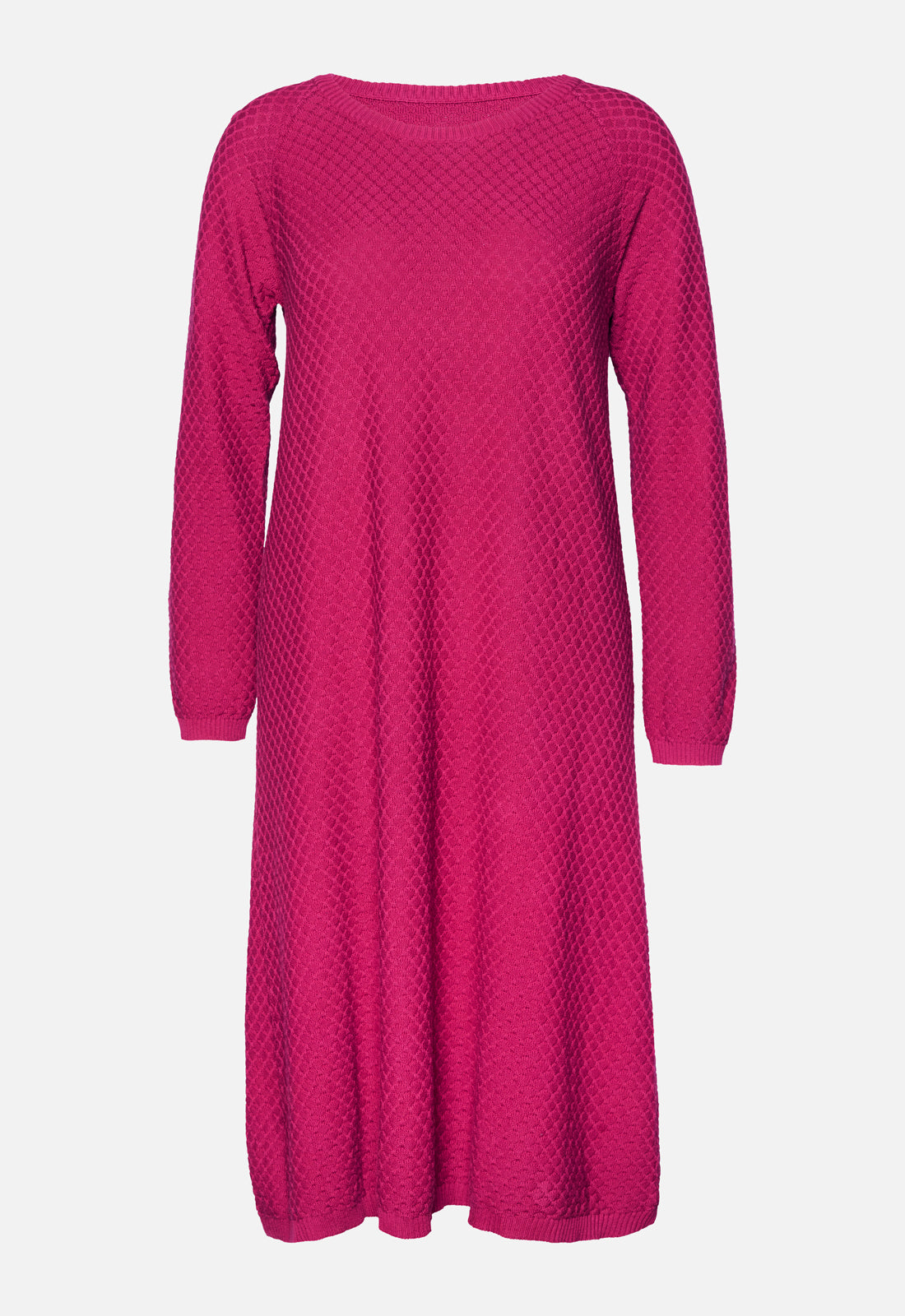 Pevila Dress – Einfarbiges Strickkleid – GOTS-zertifiziert