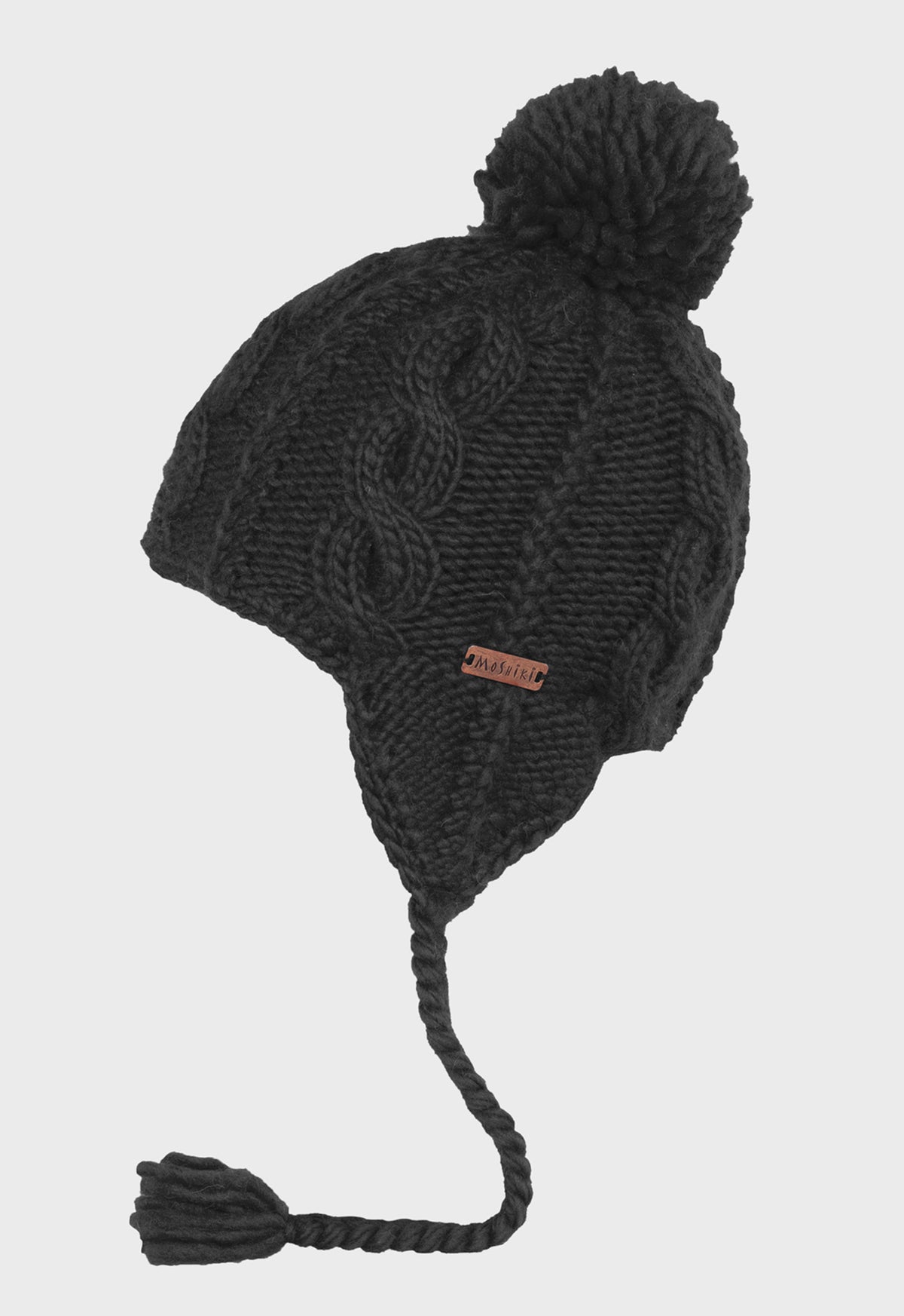 Pika Beanie mit Ohrenklappen – Handgestrickte Wärme mit Charme