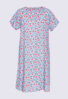 Locker sitzendes Kleid mit T-Shirtärmel - RD01S23