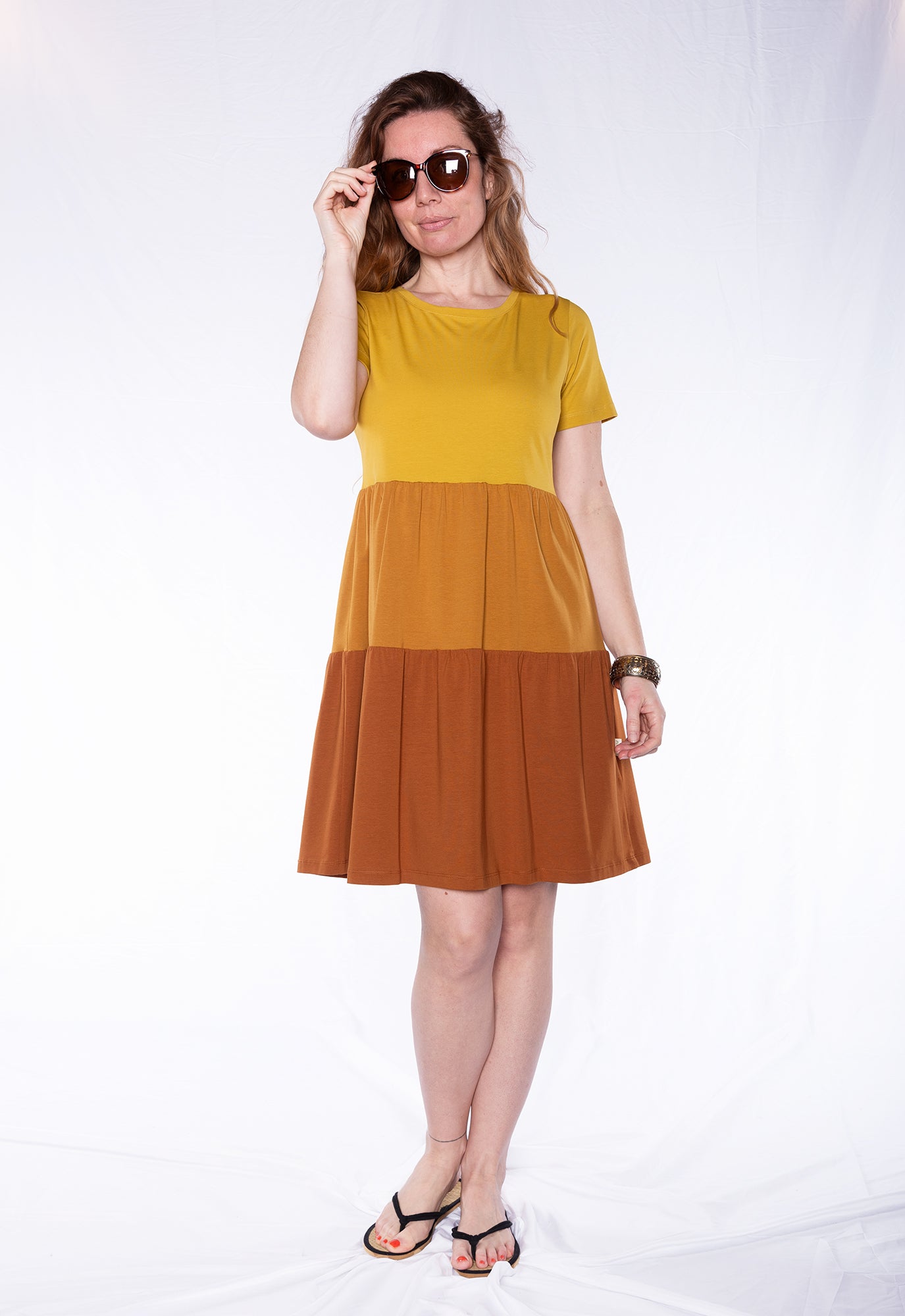 Short tiered dress - S24Dress-G4