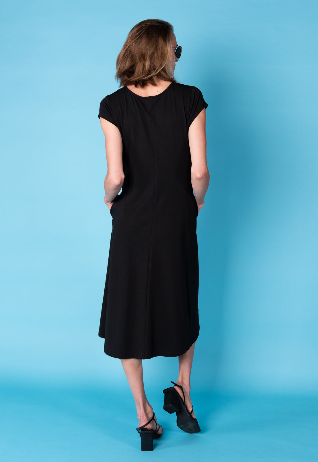 Langes Kleid mit weitem Rock - S25Dress-G1